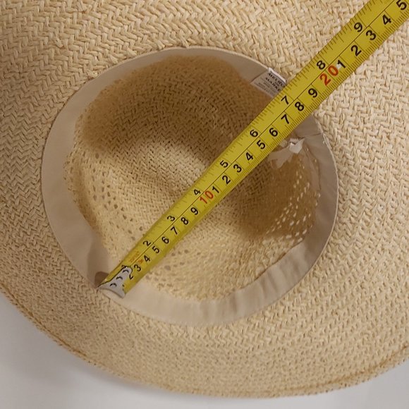 NWOT Melrose & Market adjustable straw sun hat OS - Picture 12 of 12